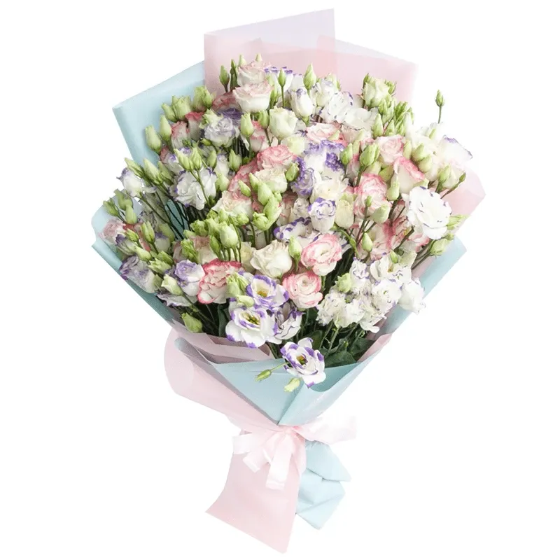 Букет из эустом «Белый ангел»