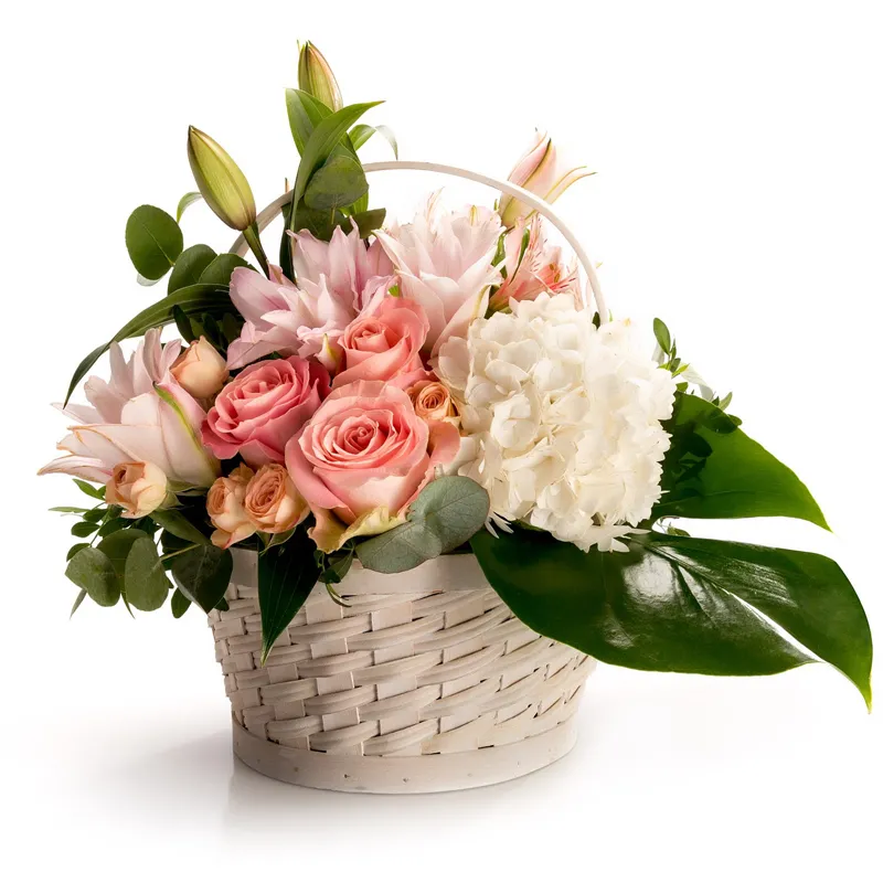 Корзина с цветами 